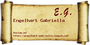 Engelhart Gabriella névjegykártya